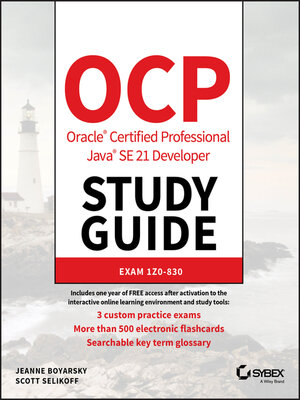 cover image of OCP Oracle Certified Professional Java SE 21 Developer Study Guide